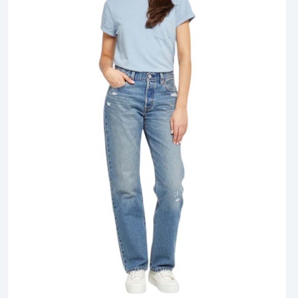 Urban Outfitters BDG Blue Slim Stack High Rise Jeans Size 25 Cotton